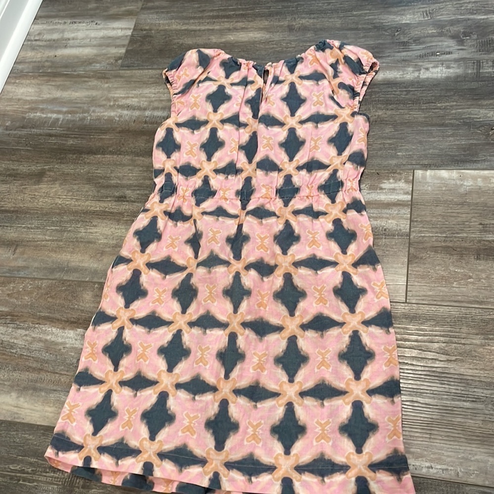 Crewcuts pink batik print dress - Picture 5 of 6